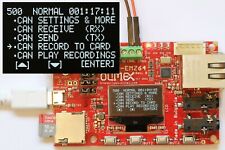 CAN Bus Data Logger Viewer + Sniffer use with Arduino Raspberry CANalyst CANOpen