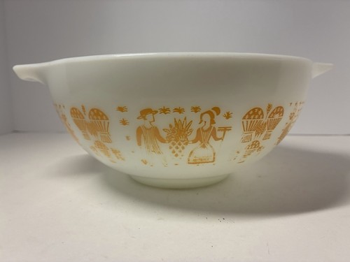 Vintage pyrex pumpkin orange - vintage,