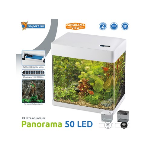 Superfish white led panorama - white,