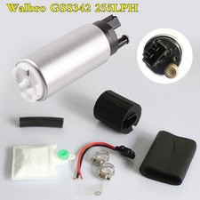 Car Walbro GSS342 255 LPH High Pressure Fuel Pump Universal Replacement Aluminum
