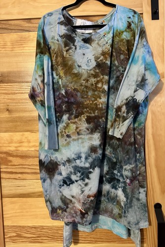 Upcycled clothing tunic dress - upcycled, tunic/dress