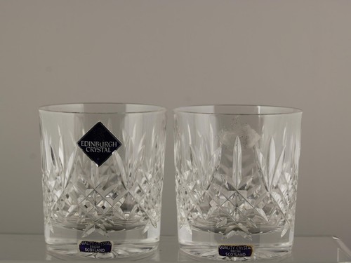 Pair edinburgh crystal - pair,