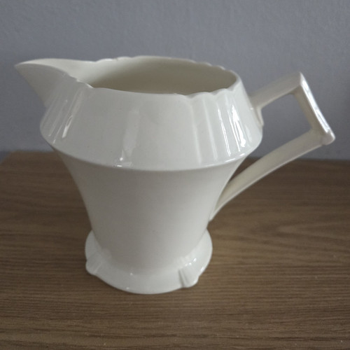Myott art deco white porcelain - myott,