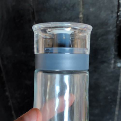 Clear glass oil vinegar - clear, cruet