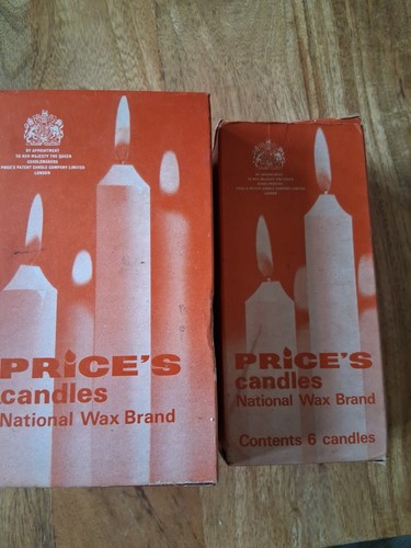 Vintage prices candles pack - prices,