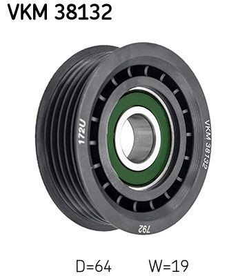 Ribbed belt deflection - v-ribbed, deflection/guide