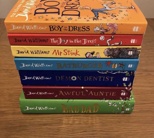 David walliams book - 6, x