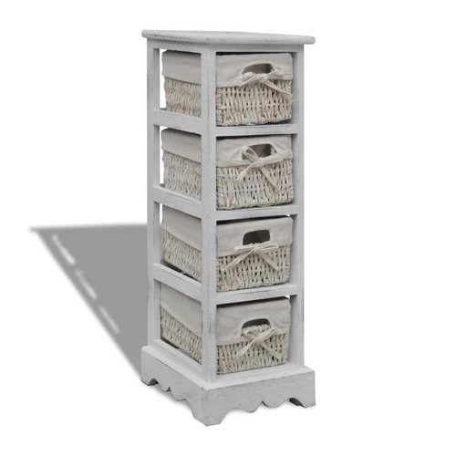Wooden storage rack weaving - storage,