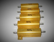Wirewound 50w resistors - UK