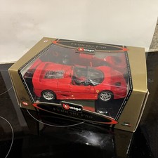 Burago Ferrari F50 1995 COD 3352 Gold Collection 1/18 Boxed