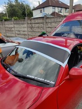 Universal Car Sunstrip Extra Deep 1400x300mm - High Quality 