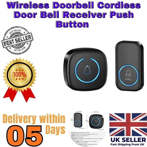 Waterproof wireless door - wireless, bells