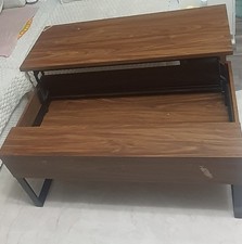 next coffee table dark bronx lift top