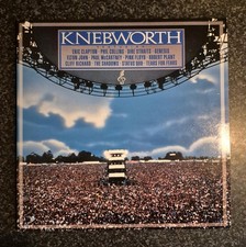 Various Artists - Knebworth LP UK Polydor Stereo Rock Pop Double Vinyl Record