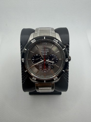 Pulsar mens solar chronograph - mens,