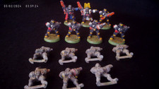 Games Workshop. 14 Metal Classic Adeptus Arbite Judges. OOP