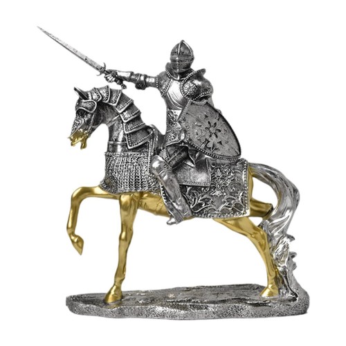 Knight horse statue - horse, decorative
