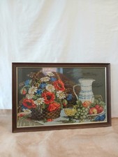 Vintage mid century framed - vintage,