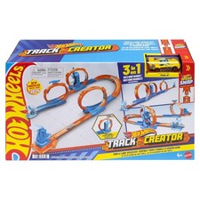 Hot Wheels Triple Loop Speed Kit Track Creator Playset Age 4+ Mattel JDW39