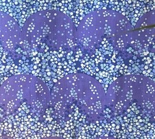 Unused Vintage 1970s Heals Confetti Fabric Heather Brown 