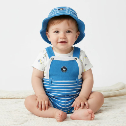Baby boy piece set blue - boy,