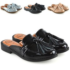 Womens Backless Loafers Mule