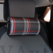 Plaid Fabric Pillow Seat