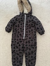 F&F Hooded Zip-Up Snowsuit for 18-24 Months