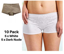 Womens Deep Briefs Shorts Size