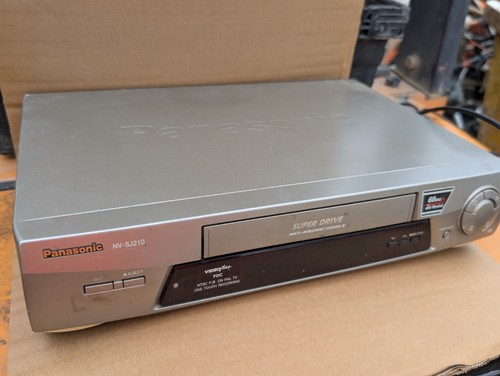 Panasonic sj210 vhs video - panasonic, nv-sj210