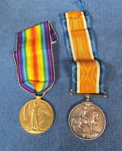 Ww1 medal pair - ww1, bwm