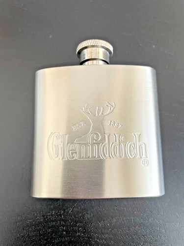 Glenfiddich hip flask - glenfiddich,