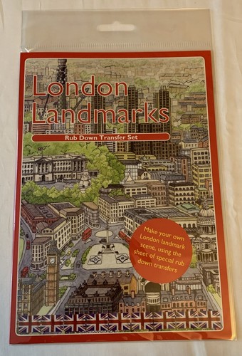 London landmarks rub down - london,