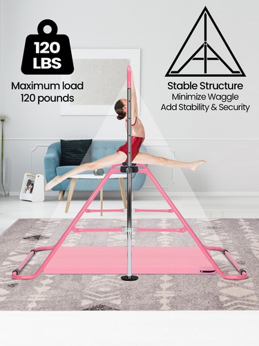 Adjustable kid gymnastics bar - adjustable,