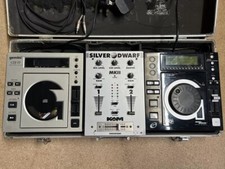 Gemini CDJ-10 + CDJ-30 And Kam Silver Dwarf Mk2 Mixer With Flight Case