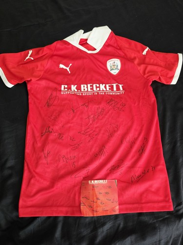 Signed barnsley shirt - barnsley,
