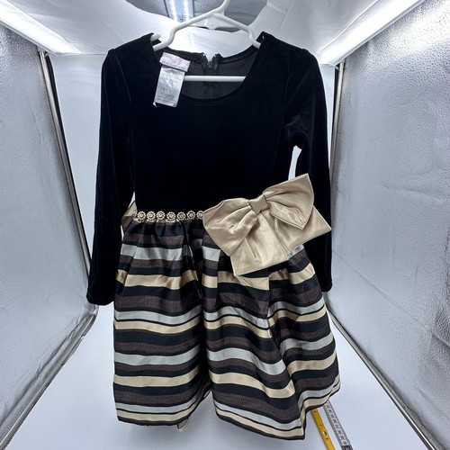 Bonnie jean size 5t black - b,