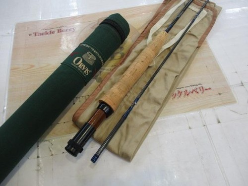 Orvis fly rod silver label - label, 763