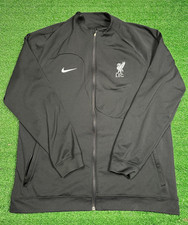 Liverpool FC Nike Black Full Zip Jacket Top | Mens Adult Extra Large XL Football