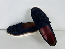 GRENSON Clara Navy Suede