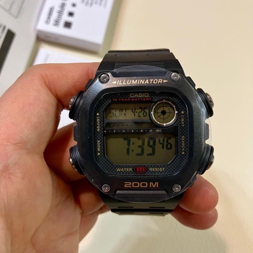 Casio digital watch 291h - casio, dw