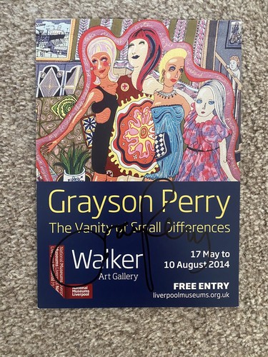 Grayson perry signed colour - -,