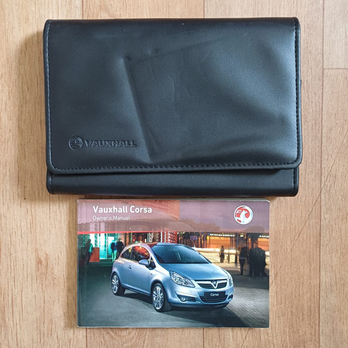 Vauxhall corsa owners manual - vauxhall,