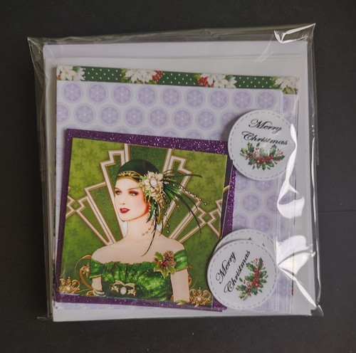 Luxury christmas card making - 4,
