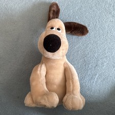 Wallace & Gromit Sitting Dog Plush Soft Toy Vintage 1989 Born To Play RARE