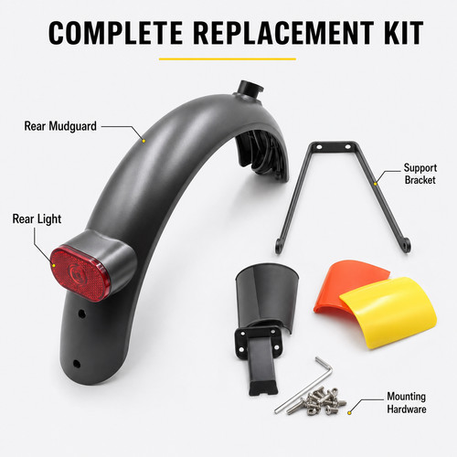Rear mudguard fender - mudguard, for