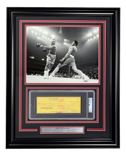 Joe frazier boxing - boxing, signed