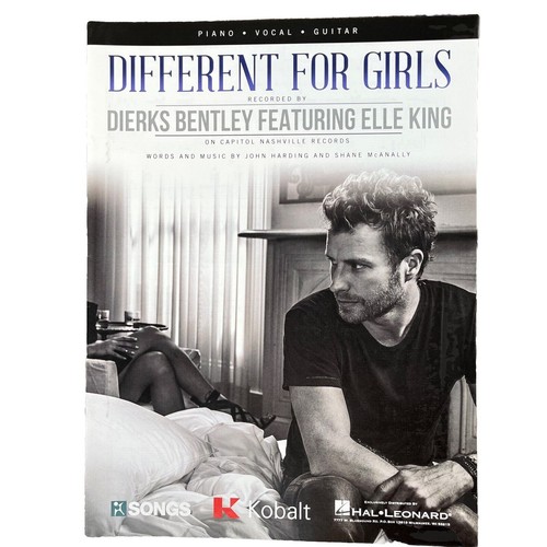Different for girls piano - for,