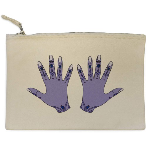Mystic palms canvas zip - 'mystic,