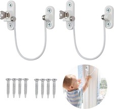 2x Window Door Restrictor
